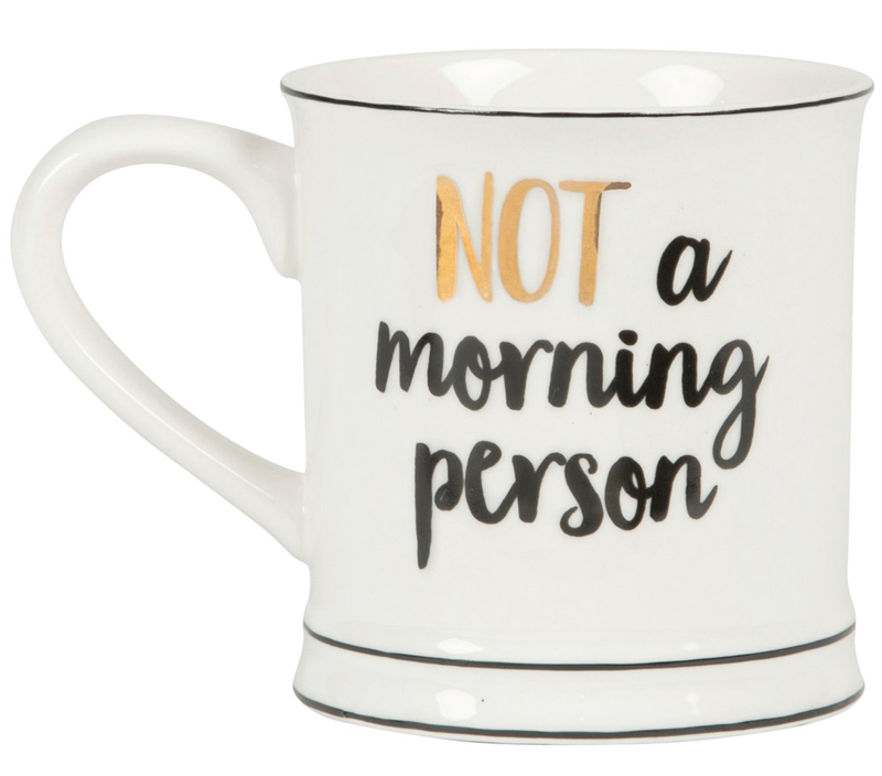 Mugg Not a morning person